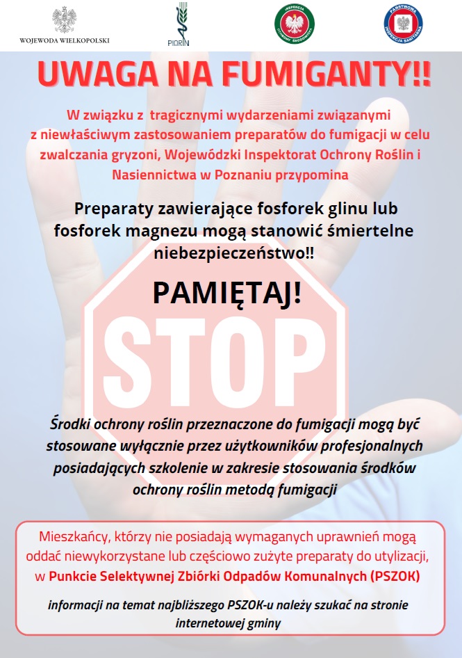 UWAGA NA FUMIGANTY!!