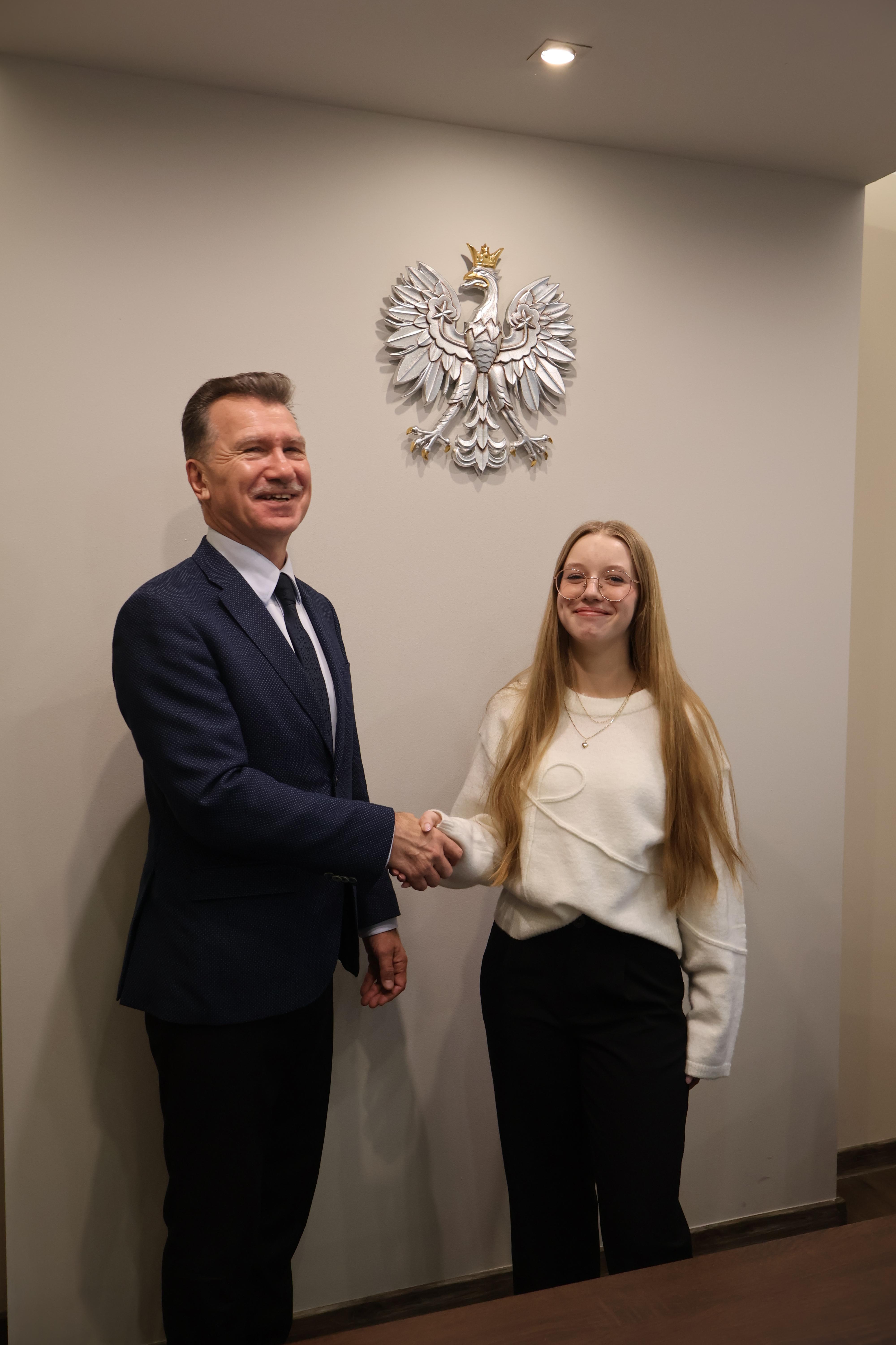 W&oacute;jt Gminy Miedzichowo Stanisław Piechota z&nbsp;nowowybrana Przewodniczącą została Weronika Walczak,