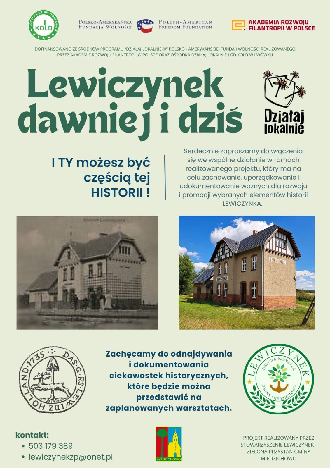 Projekt Lewiczynek dawnej i dziś