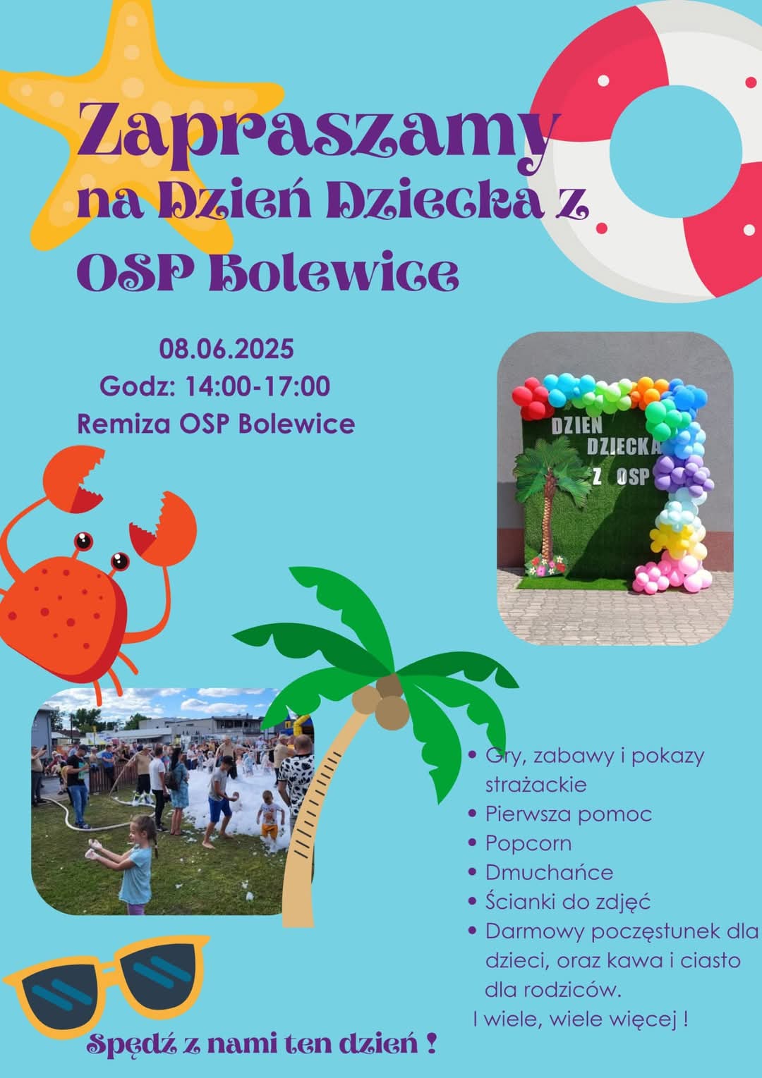 Dzień dziecka z&nbsp;osp Bolewice