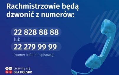 Zdjęcie do Nie spisałeś się przez Internet? Spodziewaj się telefonu od rachmistrza!