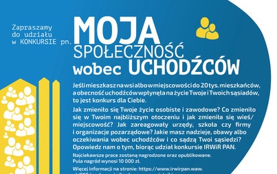 Zdjęcie do &quot;Moja społeczność wobec uchodźc&oacute;w&quot;