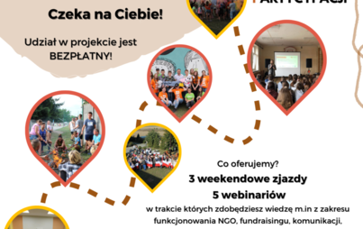 Zdjęcie do Wystartował nab&oacute;r do II edycji Akademii Młodzieżowych Lider&oacute;w w ramach projektu Młodzieżowe Wulkany Partycypacji