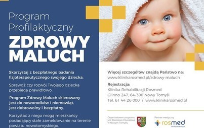 Zdjęcie do Program profilaktyczny - ZDROWY MALUCH