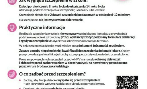 Zdjęcie do Szczepienia przeciwko HPV