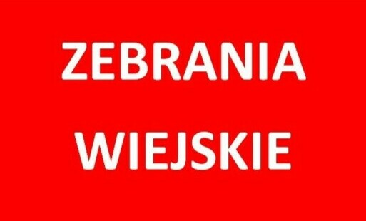 Zdjęcie do ZEBRANIE WIEJSKIE W JABŁONCE STAREJ