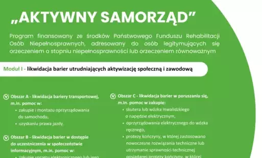 Zdjęcie do Ruszył nab&oacute;r wniosk&oacute;w do program &bdquo;Aktywny samorząd&rdquo;