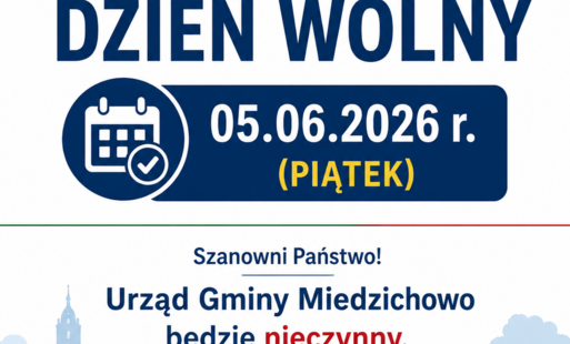 Zdjęcie do W dniu 05.06.2026r. Urząd Gminy będzie nieczynny.