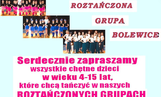 Zdjęcie do Zapraszamy dzieci na zajęcia taneczne w Bolewicach!